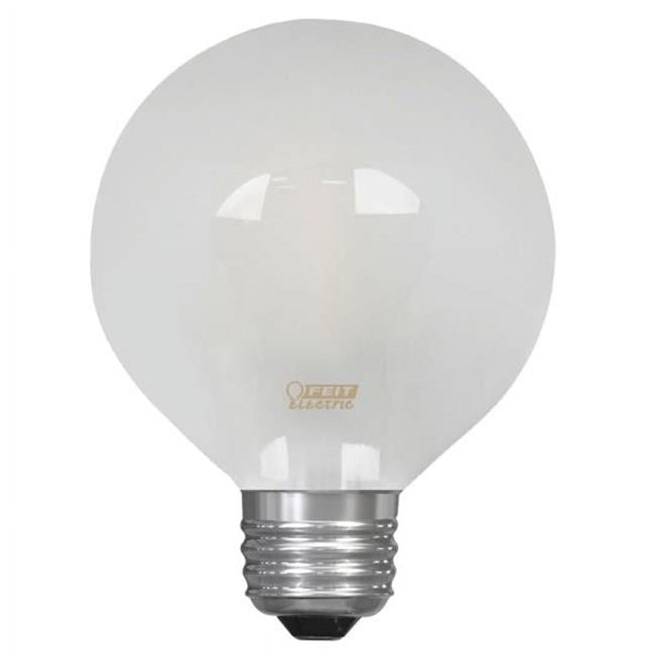 25W G25 Dimmable LED Bulb, White - 27K - Walmart.com