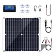 thumbnail image 1 of 25W Monocrystalline Solar Panel Power Bank: Portable Charger For, 1 of 7