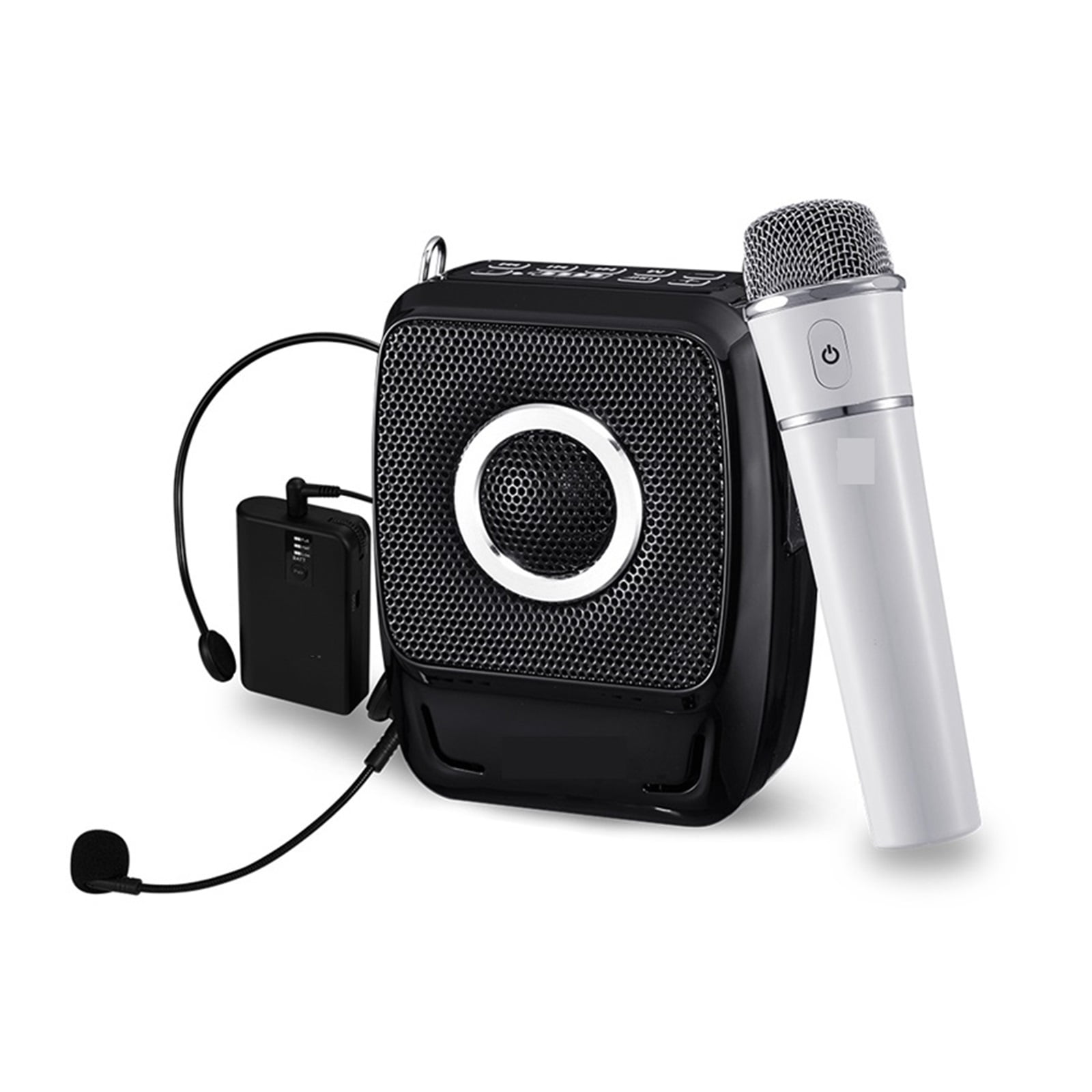 25W Portable Voice Amplifier For Teachers Megaphone With Handheld Wireless Microphone Waterproof Loudspeaker ,Powerful Voice Amplifier