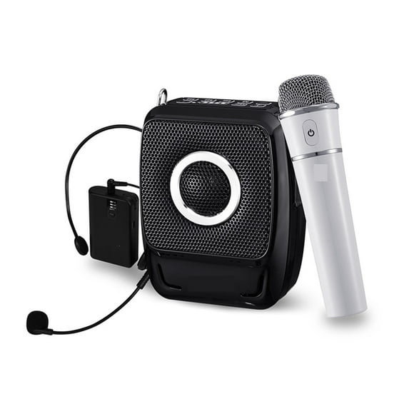 25W Portable Voice Amplifier For Teachers Megaphone With Handheld Wireless Microphone Waterproof Loudspeaker ,Powerful Voice Amplifier