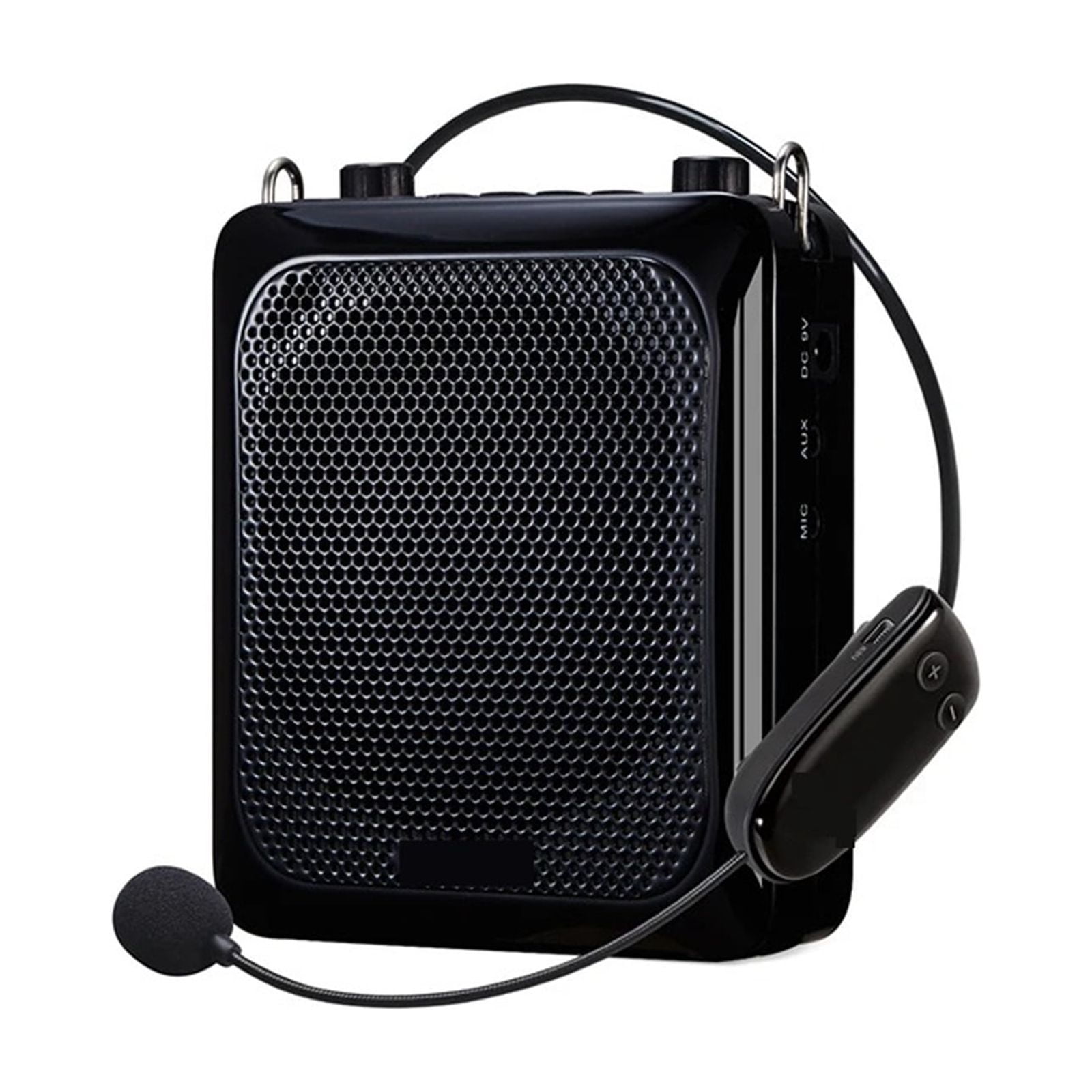 25W Portable Voice Amplifier Mini Audio Speaker With UHF Wireless Microphone For Teachers Tourist ,Powerful Voice Amplifier