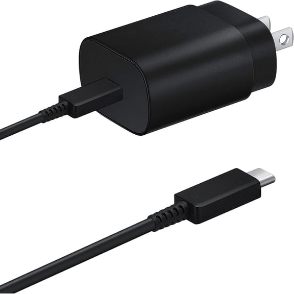 25W Super Fast-Charging USB-C Charger Fit for Samsung Galaxy A17/A16/A15 5G SM-A166 SM-A165 SM-A156 SM-A155 Android Phone Type C Power Adapter Charging Cord Cable (6.6Ft)