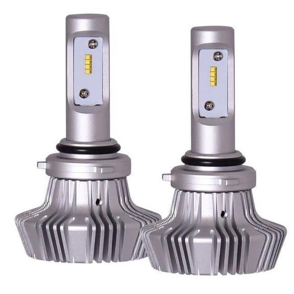 25W White 9006 Platinum LED Bulb - Pack of 2