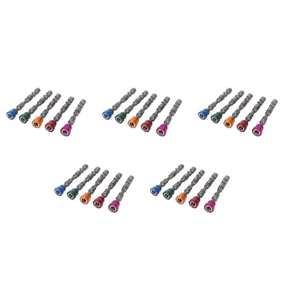 25X Anti Electric Hex Magnetic Screwdriver 65mm S2 PH2 Single Bit Tool 5 Color