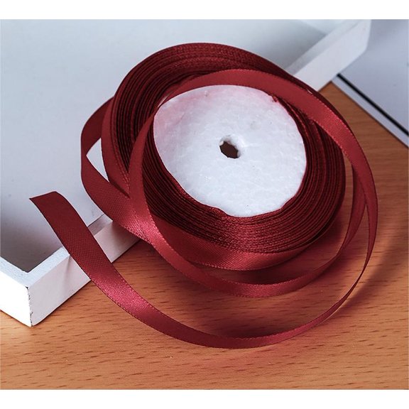 25Yards/Roll Silk Satin Ribbons For Crafts Bow Handmade Gift Wrap Party Wedding Decorative