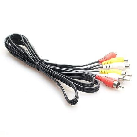 25cm-10m Long 3RCA Male to Female Cord Wire Extension Cable for Multimedia