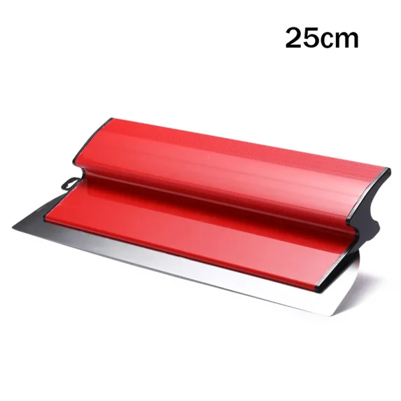 25cm/40cm Drywall Smooth Trowel Brush Wall Flexible Blade Spray Paint Finishing Putty Building Tools Wall Material Tools (25cm)