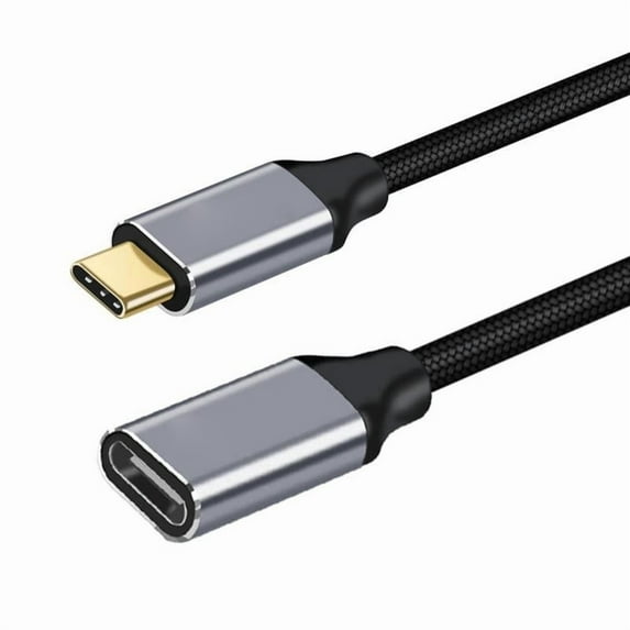 25cm/50cm USB C Extension Cable 100W Cable Male to Female Type C 3.1 Gen 2 Extender Cord Charging & Data Sync Line
