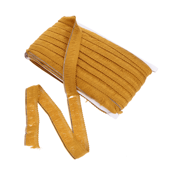 25cm Beard Lace Fringe DIY Sewing Craft Trim Crochet Ribbon White Tassel Border Decor