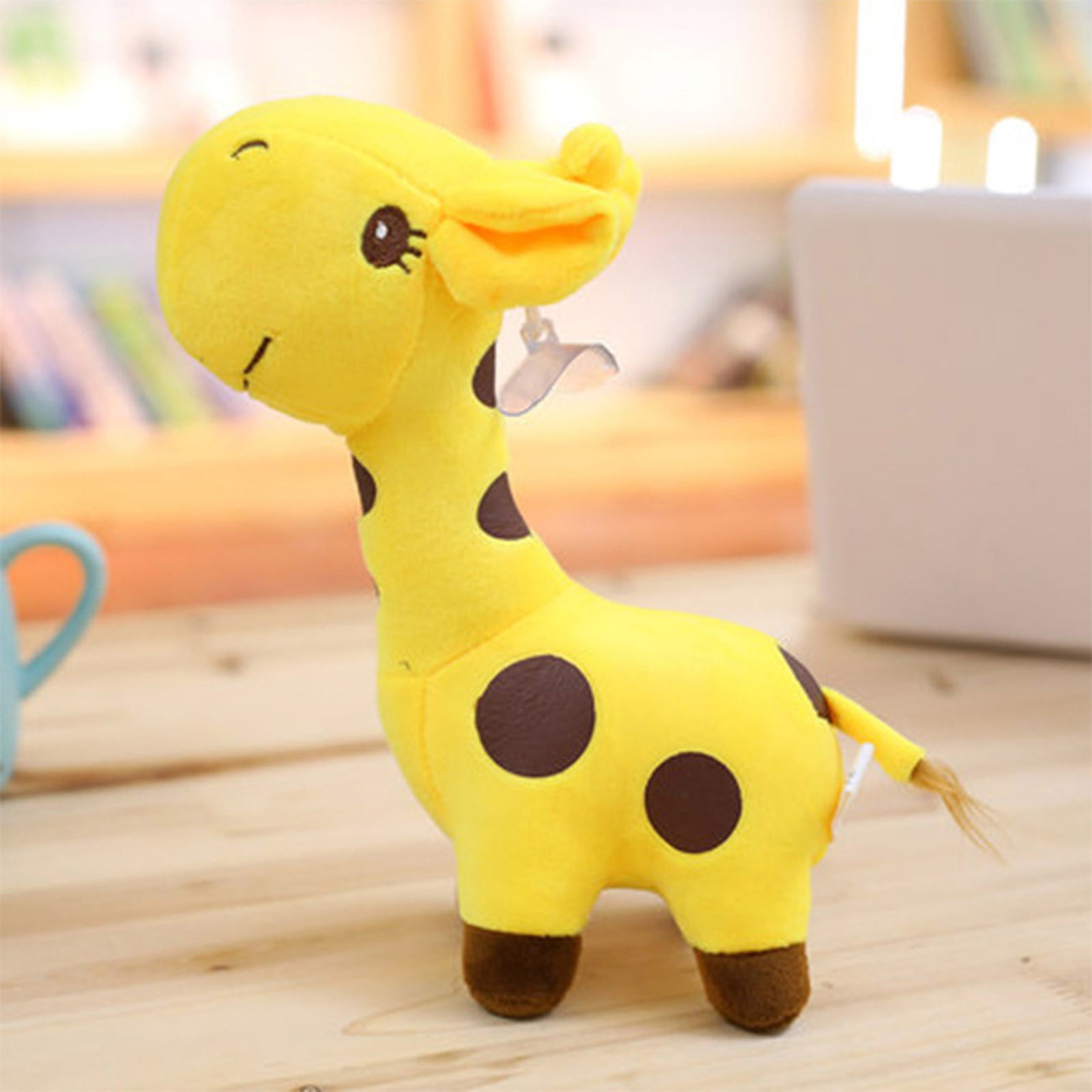 25cm Cute Giraffe Plush Toy Pendant Soft Deer Stuffed Cartoon Animals ...