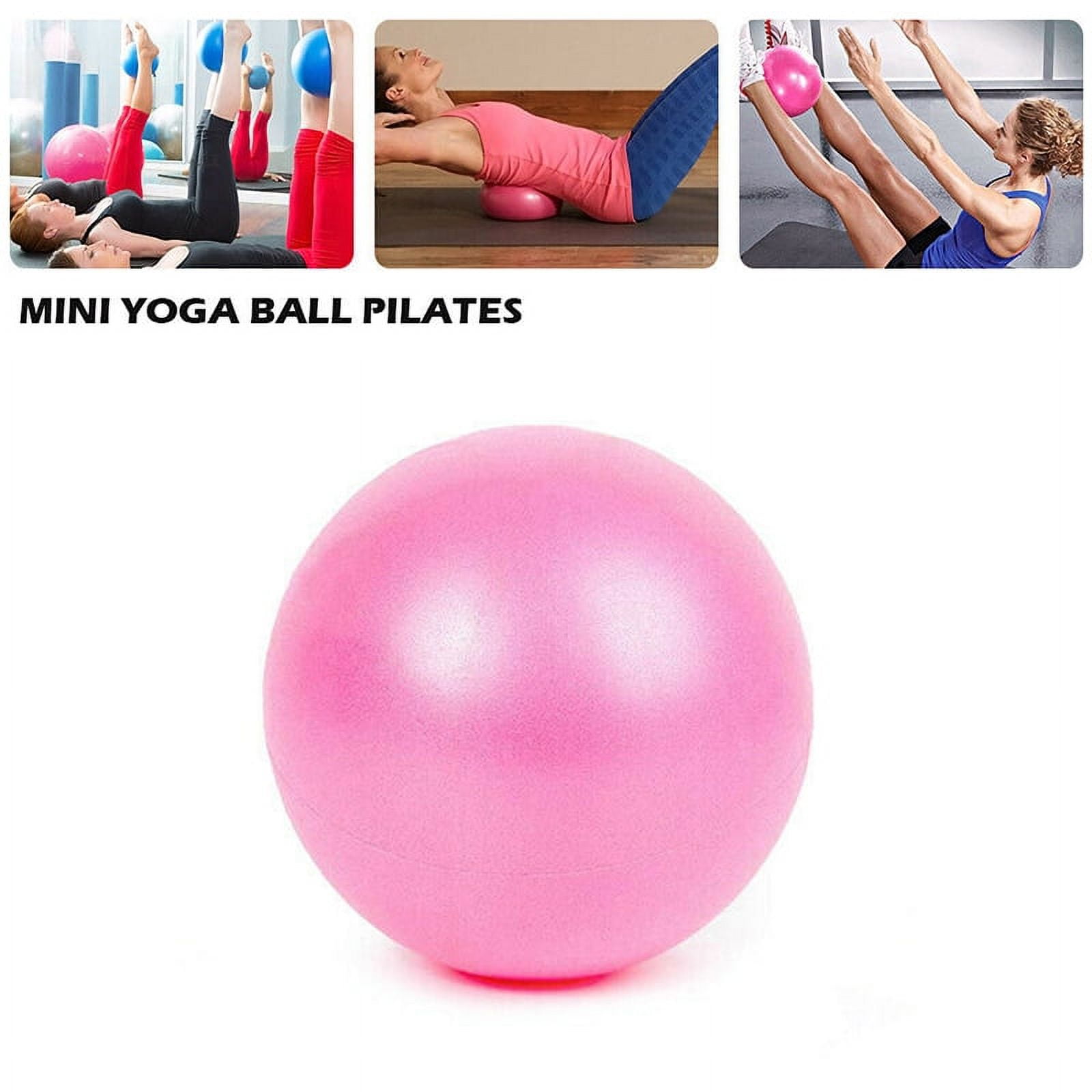 PLGEBR 25cm Mini Fitness Balance Yoga Ball for Exercise Pilates Indoor ...