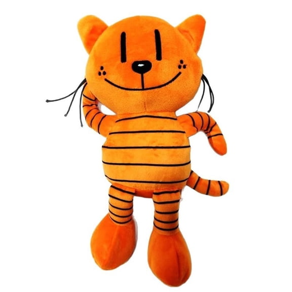 25cm Orange Cat Plush Toy Doll