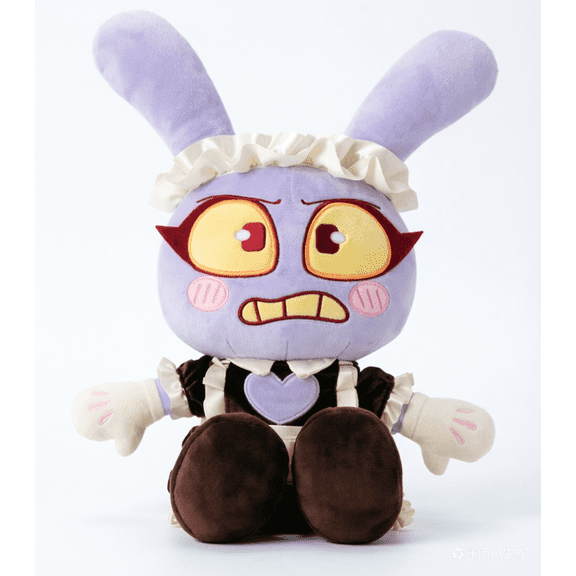 25cm Queenie Plush Doll Maid Outfit Stuffed Animal Soft Toy For Kids Birthday Gift Home Bedroom Decor