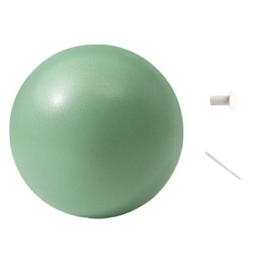 25cm Yoga Ball, Anti Burst Pilates Balls Fitness Balance Exercise UK D0O9