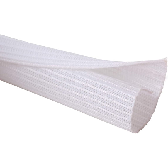 Live Wire Protection 25ft - 1/8 inch Cord Protector Wire Loom Tubing Cable Sleeve Split ...