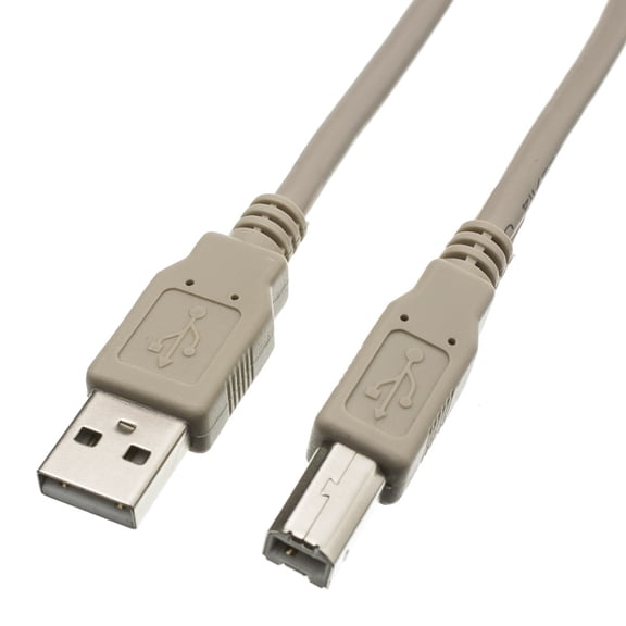 EpicDealz Color 25 FT / 8 M USB PRINTER CABLE A/B For HP LEXMARK CANON EPSON - Beige