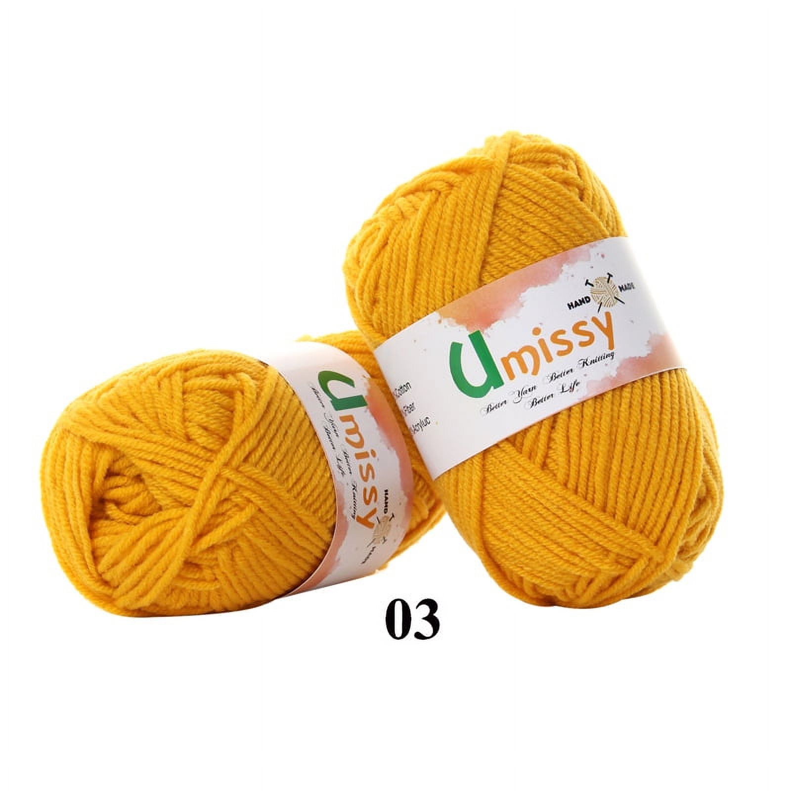 25g/Ball Milk Cotton Yarn Comfortable Wool Blended Thread Apparel