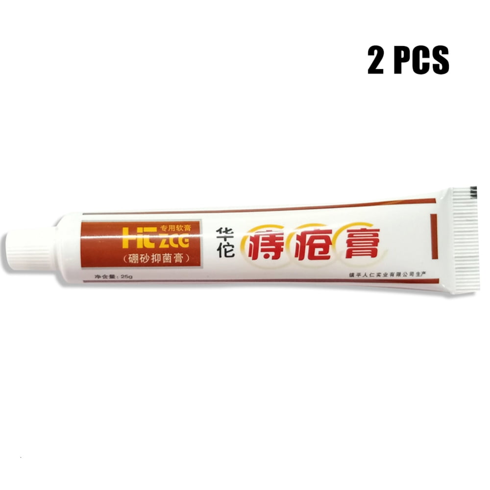 25g Hua Tuo Hemorrhoids Ointment Plant Herbs Powerful Materials Hemorrhoids Cream New Topoint