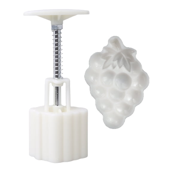 25g Or 50g Mooncake Mold Mid-Autumn Festival Hand-Pressure Grape Shaped Pattern