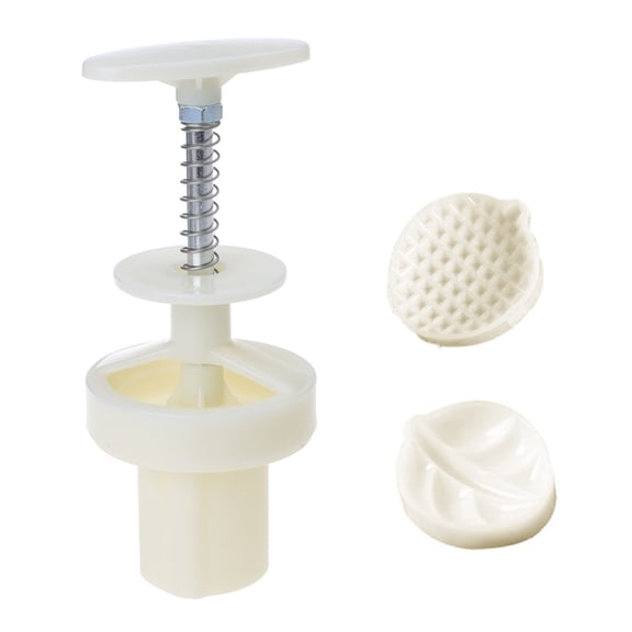 25g Plastic Material Mooncake Mold Cute Durian Shaped Stamps Moon Cake Moulds