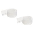 thumbnail image 1 of 25inch Length Silicone Stove Gap Cover Gap Filler Between Stove and Counter Clear 2Pack, 1 of 5