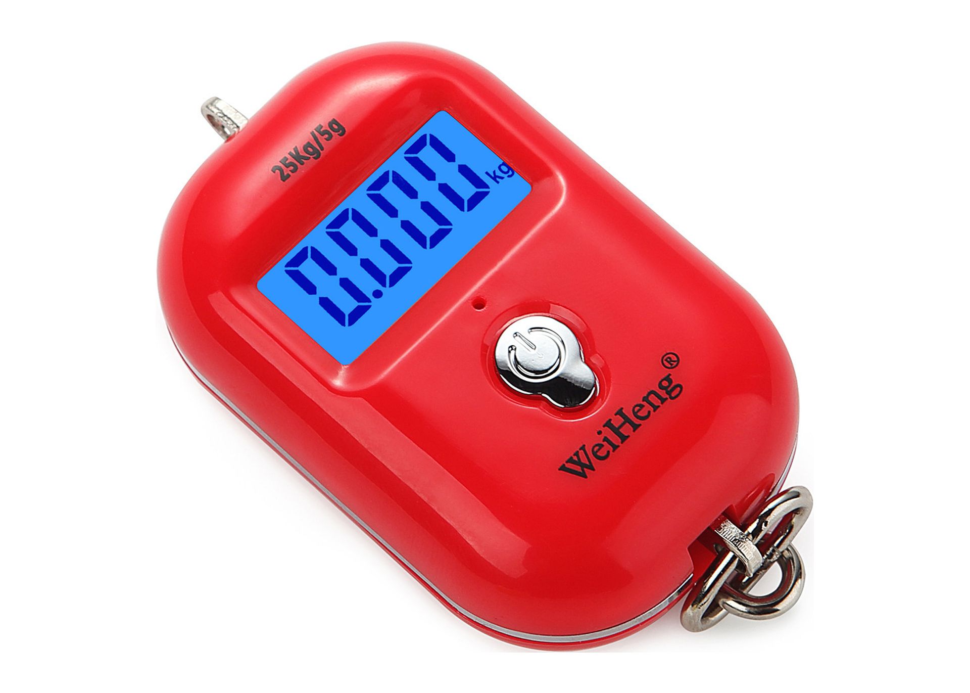 25kg X 5g Digital Hanging Scale Mini Electronic Luggage Hook Scale Lcd