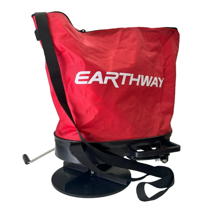 Walensee Handheld Seed Spreader - 25lb Capacity Bag Seeder With Adjustable Spread Settings