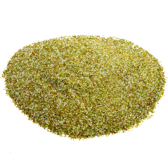 25lbs Black Beauty Medium Glass Media Abrasive 12/30 Mesh for Sandblast Cabinet