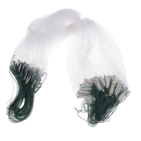 25m X 1.2m Catch Fishing Nets Hand Casting Throw Fly Fishing Network Small Mesh Gill Nets 2cm 3cm 4cm Hole Fishing Tackles