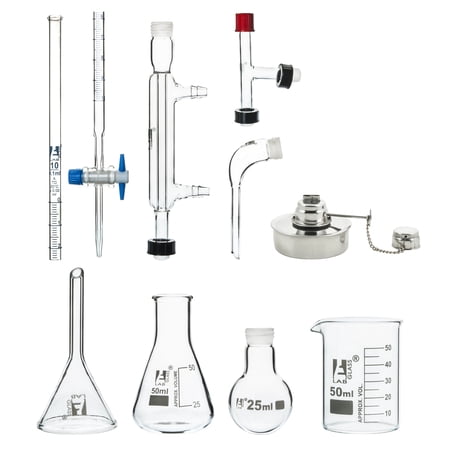 25ml Micro Glass Distillation Kit - 9 Pieces - Eisco Labs