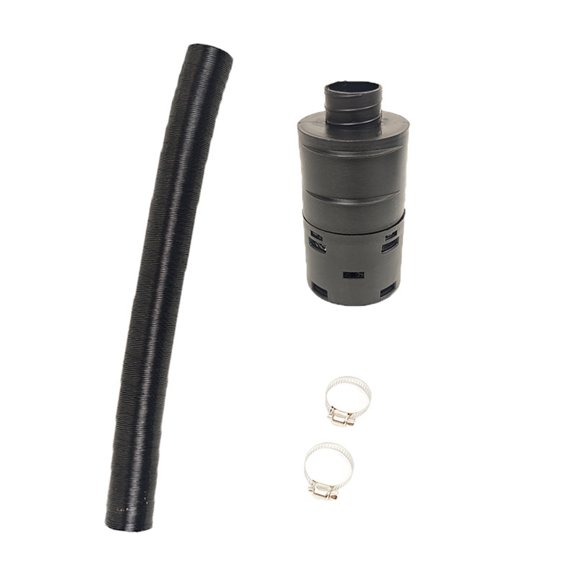 25mm Air Intake Filter Silencer with 60cm Duct Hose and Clips for Diesel Parking Heater for Webasto for Eberspacher