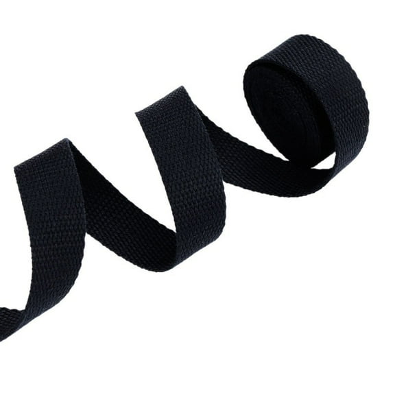 25mm Canvas Cotton Webbings High Tenacity Backpack Strap Webbing Label Ribbon Clothes Sewing Tape Outdoor Backpack Bag Parts