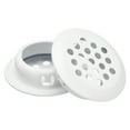 thumbnail image 1 of 25mm Circular Soffit Vent, 20 Pack Stainless Steel Round Air Vents, White, 1 of 5