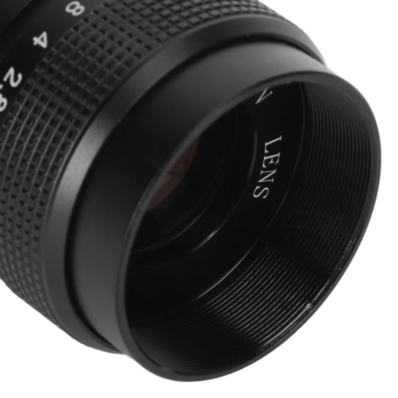 25mm F1.4 C Mount Lens, Clear Image, Manual Focus Aperture, For Security Cameras Monitoring Systems