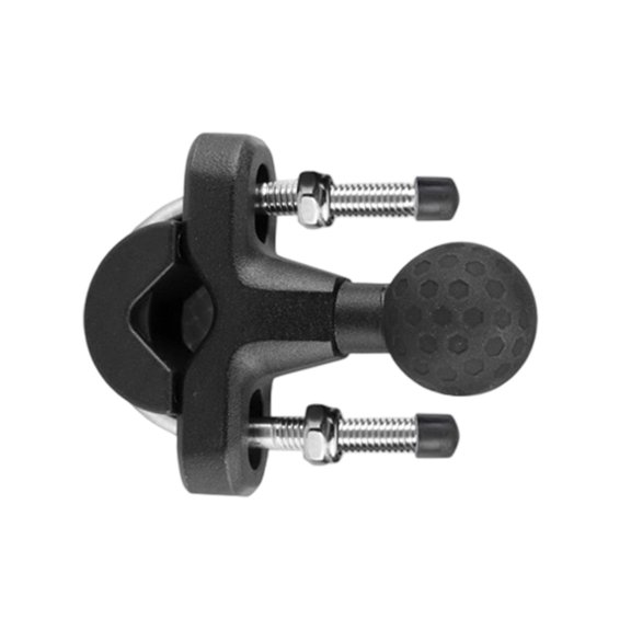 25mm Quick-Attach Motorcycle Phone Holder, Head Adapter for Bikes Scooters Smartphones Rides