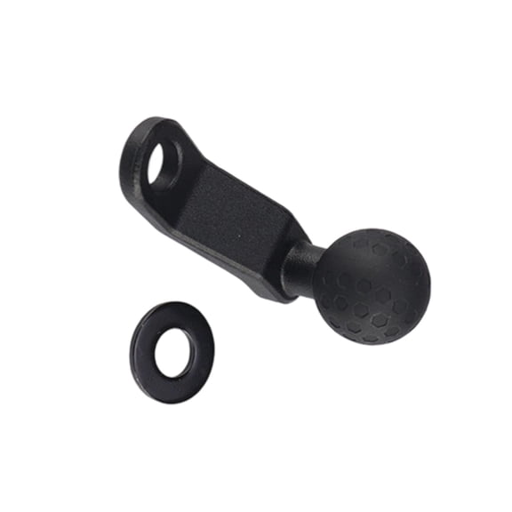 25mm Quick-Attach Motorcycle Phone Holder, Head Adapter for Bikes Scooters Smartphones Rides
