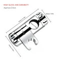 25mm Replacement Hand Shower Bracket for Slide Bar Adjustable Plated