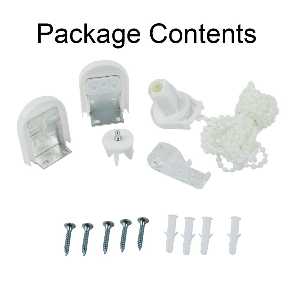 25mm Roller Blind Fittings Kit Brackets Chain Spares Set Perfect Fit ...