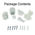 25mm Roller Blind Fittings Kit Brackets Chain Spares Set Perfect Fit