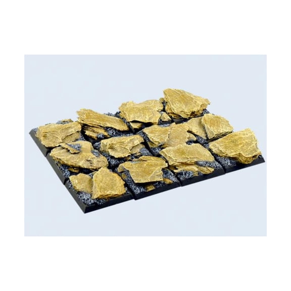 Micro Art Studio 25mm Shale - Square Bases New