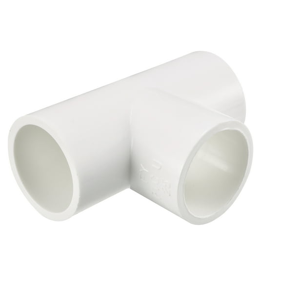 25mm Slip Tee Pipe Fitting T-Shaped Coupling Connectors