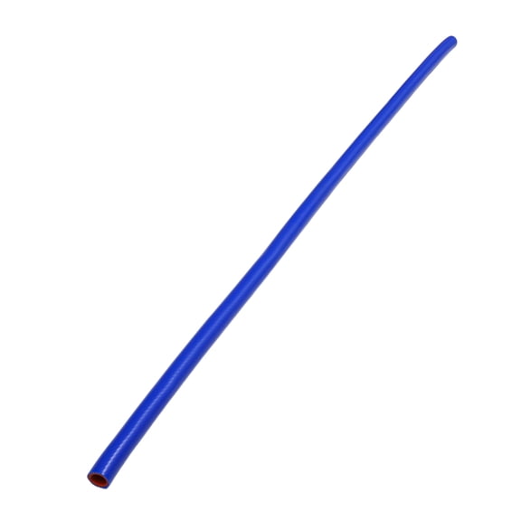 25mm Straight Coupler Silicone Hose 2-layer Line Intercooler Heater Turbocharger Air Intake Pipe Radiator Coolant Tube 1500mm Blue Orange