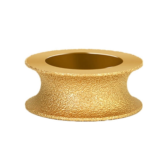 25mm Thick Gold Brazed Diamond Angle Grinder Stone Grinding Wheel Used for Angle Grinder Grinding Wheel Tool.
