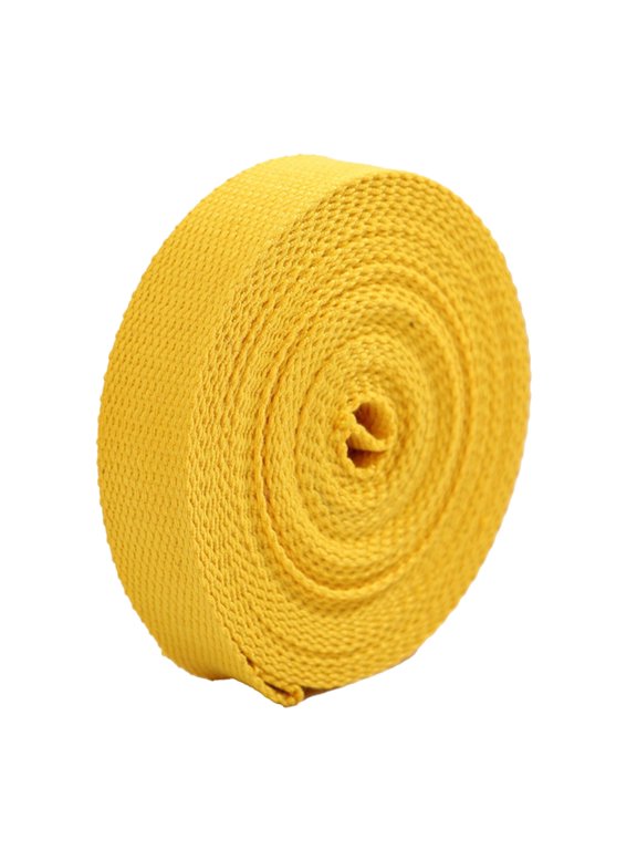 25mm Width Cotton Webbing Band 50Yard Heavy Duty Webbing Strap Tape for Handbag Backpacks Luggage Cargo Strapping Belt
