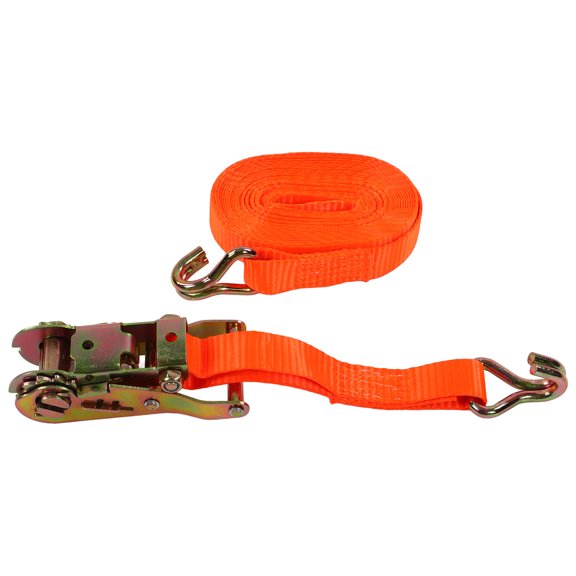Neyseki 25mmx6m Ratchet Tie Down Strap Lashing Strap 3307lb Capacity Securing Straps for Trailer Truck Car