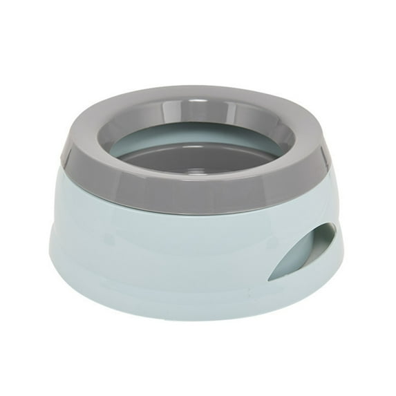 25oz Dog Water Bowl 750mL Slow Water Feeders Spill Proof Pet Bowl Water Dispenser Car Travel Vehicle Carried