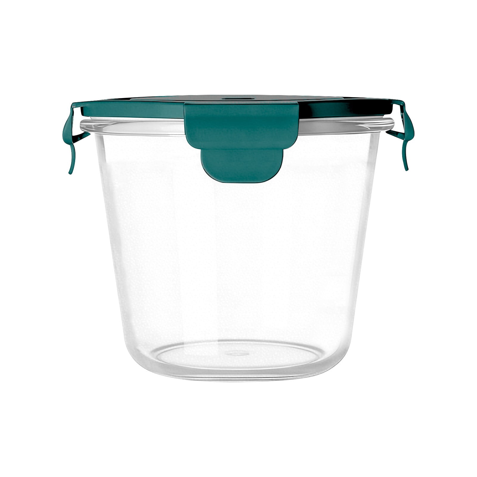 25oz Glass Soup Storage Containers with Airtight Lids, Round Durable Glass Food Prep Bowls Meal Prep Containers for Lunch Salad Leftovers Microwave Freezer Oven Dishwasher Safe, 1Pc(Green,5x5x4.5")