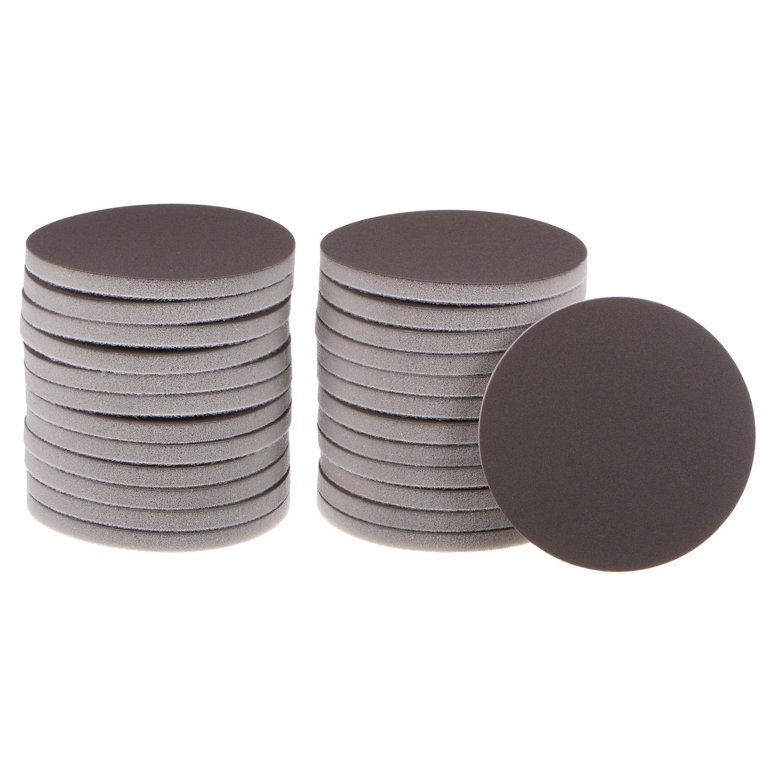 25pack 3inch Sponge Sanding Pad 500 Grit Sanding Sponge Hook and Loop Sanding Disc