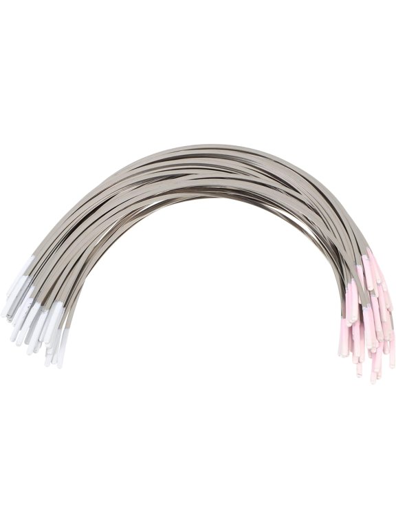 25pairs Stainless Steel Underwire Rings for Women Bras Durable Supportive Accessory for Underwear for Diy Clothing and Tailoring