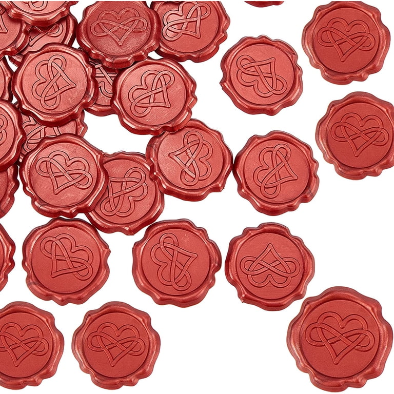 Nuvretk 25pcs Gold Baroque Wax Seal Stickers - Self-Adhesive Initial 'A' For Invitations & Envelopes (1.25")